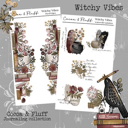 Witchy Vibes | 9 Page Journaling Kit