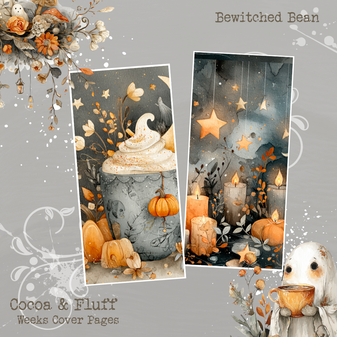 Weeks Cover Sheets - NEW ITEM - Bewitched Bean