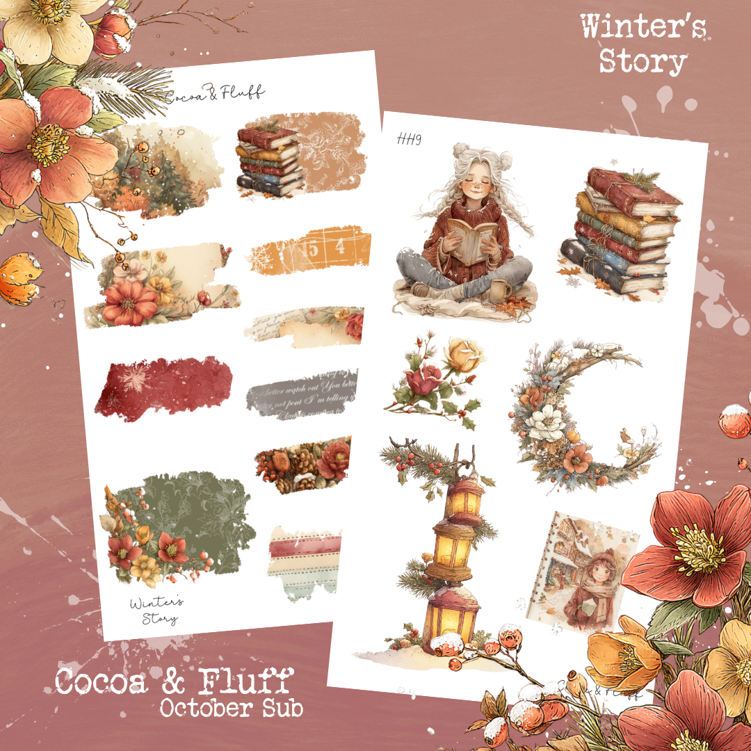 Monthly Mystery Subscription Washi Paper
