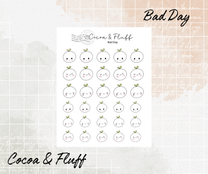 Bad Day Planner Icons
