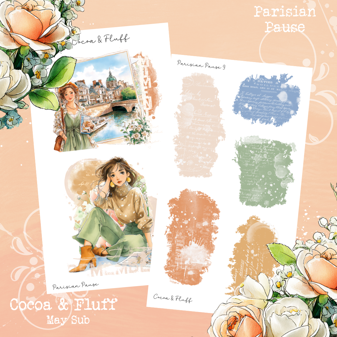 Monthly Mystery Subscription Washi Paper