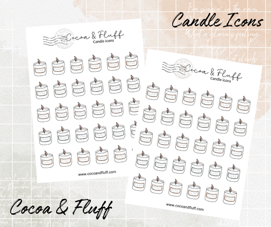 Candle Icons