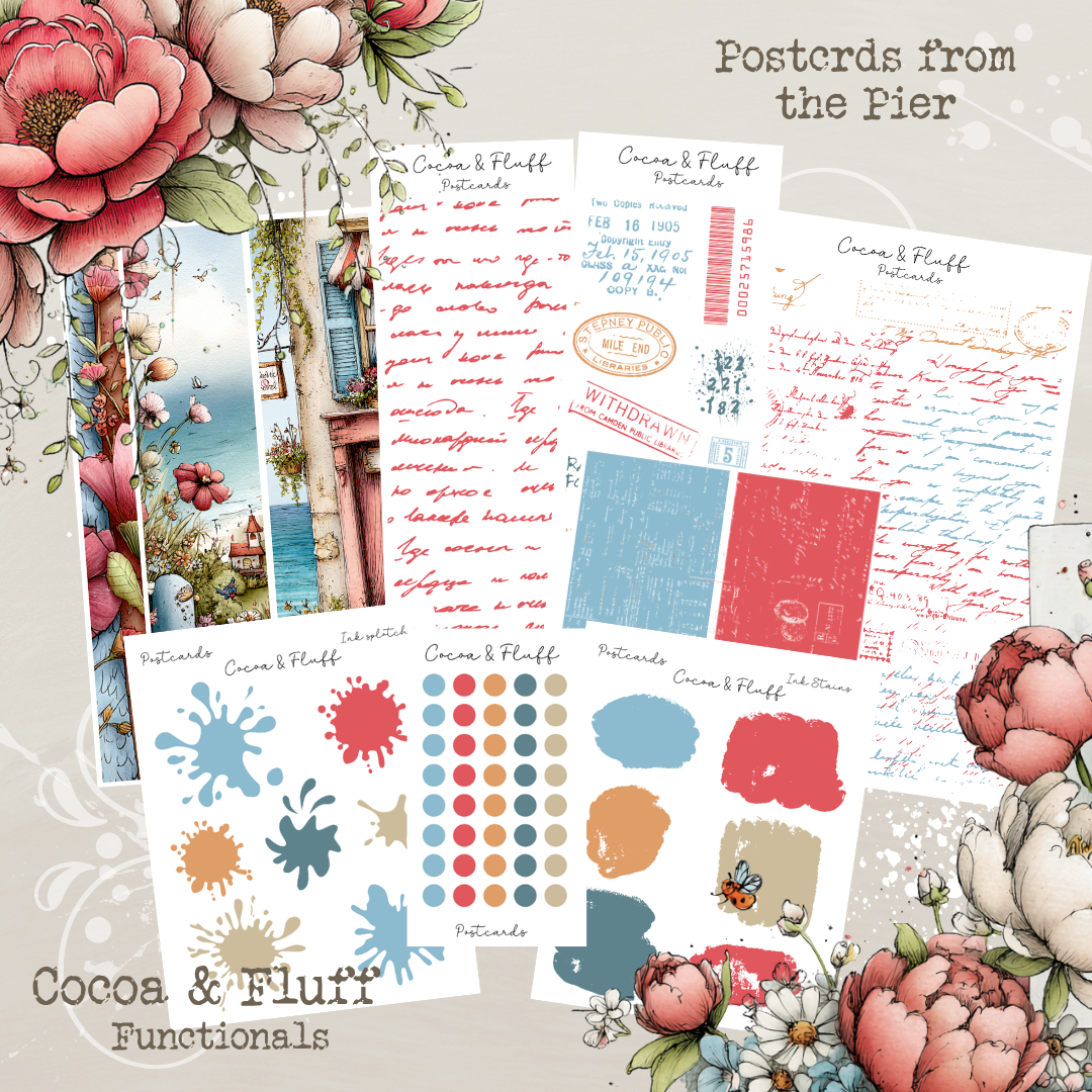 Functional Planner Stickers – Postcards from the Pier