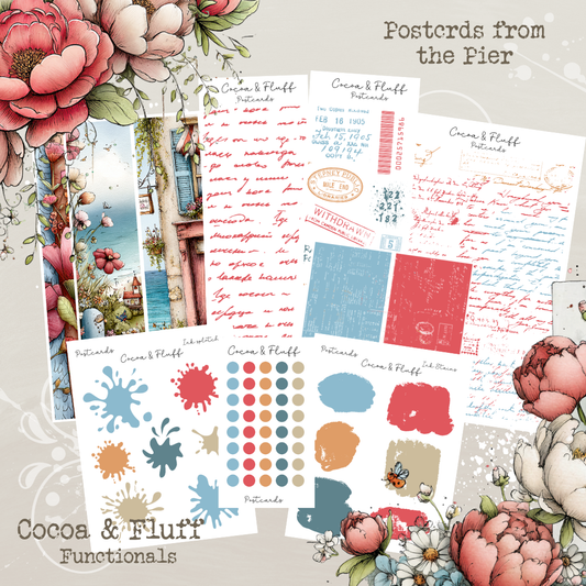 Functional Planner Stickers – Postcards from the Pier