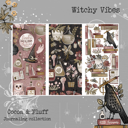Witchy Vibes | 9 Page Journaling Kit