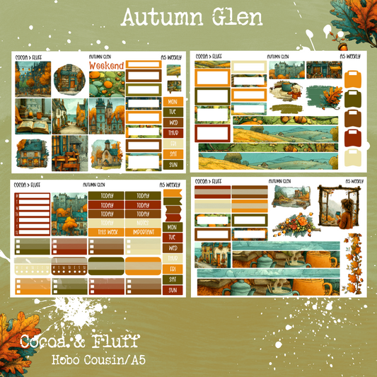 Autumn Glen A5 Weekly Kit