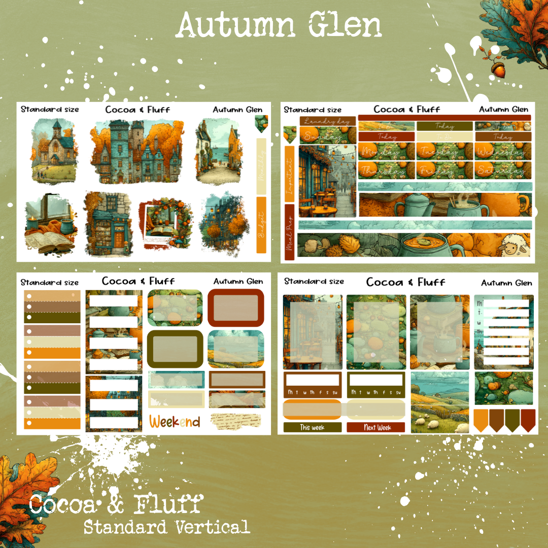 Autumn Glen Standard Vertical Kit – Cocoa & Fluff