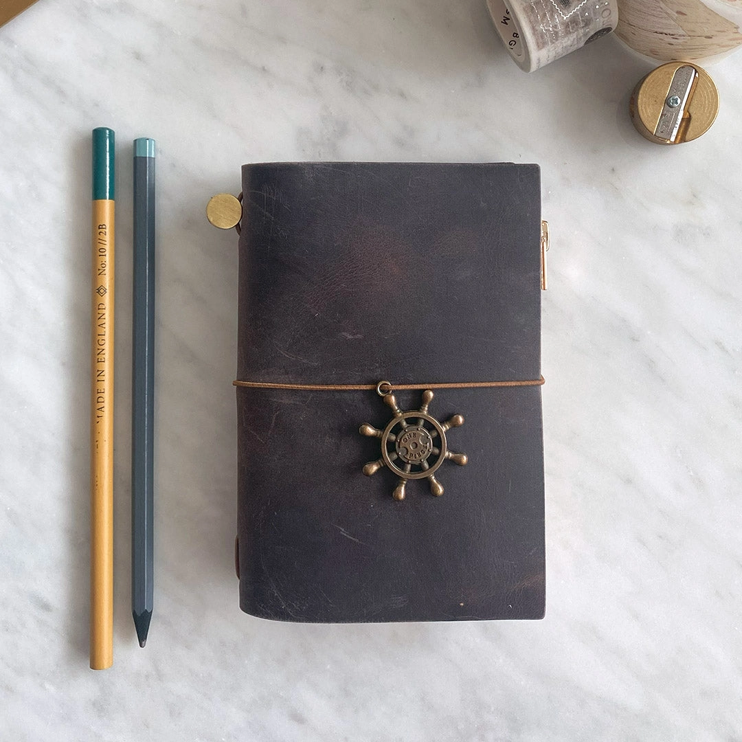 Titanic Leather Journal Traveler's Notebook