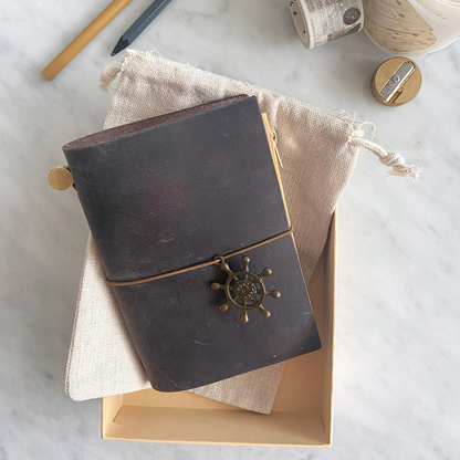Titanic Leather Journal Traveler's Notebook