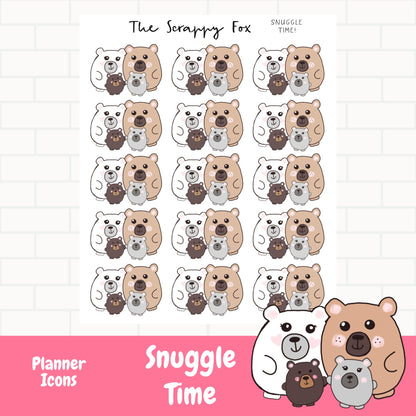 Family Snuggles Planner Icons