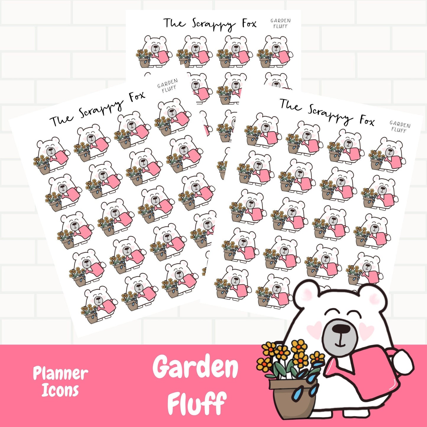 Garden Fluff Planner Icons