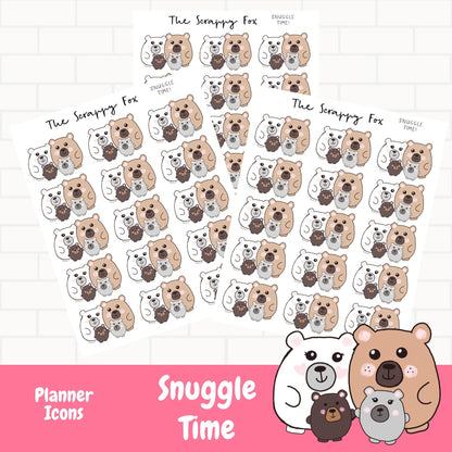 Family Snuggles Planner Icons