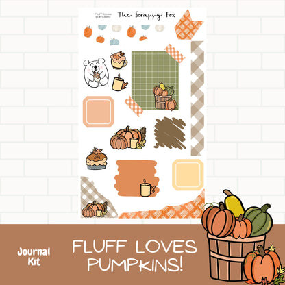 Fluff loves Pumpkins Journaling Bundle