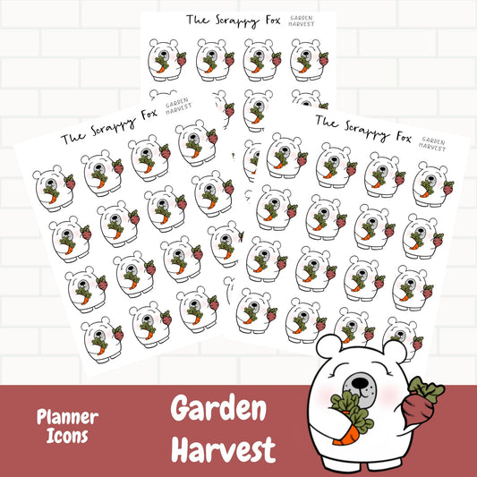 Garden Harvest Planner Icons