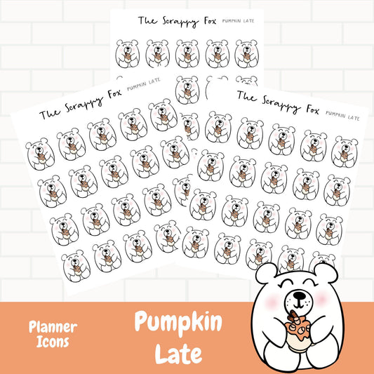 Pumpkin Late Planner Icons