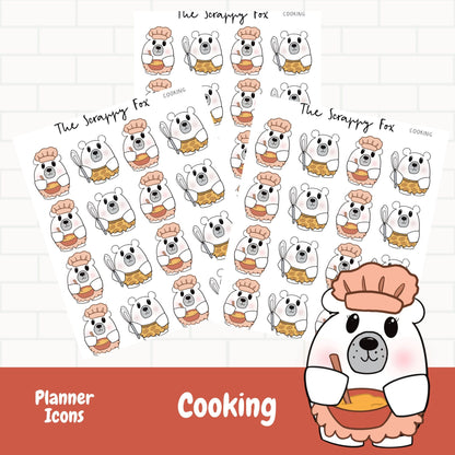 Cooking Planner Icons
