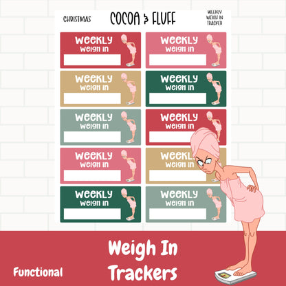 Weigh In Trackers Planner Icons