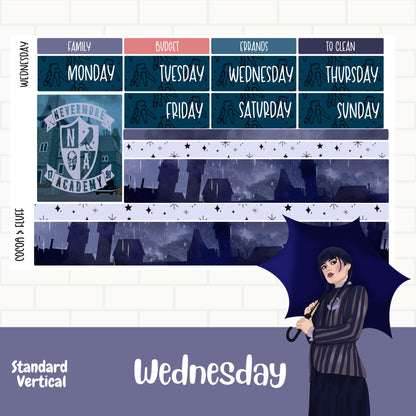 Nevermore Standard Vertical Weekly Sticker Kit