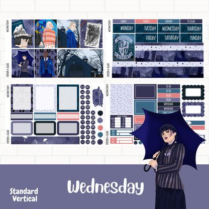 Nevermore Standard Vertical Weekly Sticker Kit