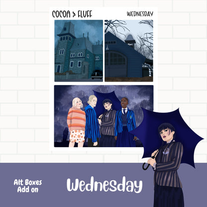 Nevermore Standard Vertical Weekly Sticker Kit