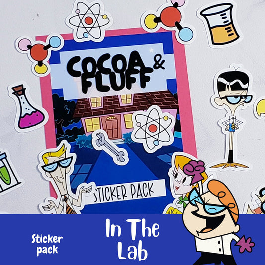 In The Lab Sticker Pack