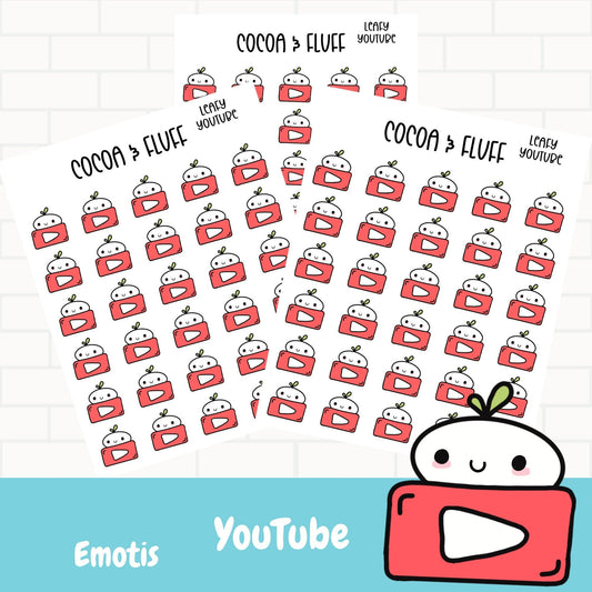 Leafy YouTube Planner Icons