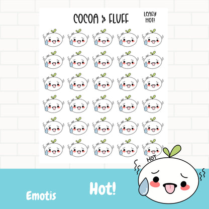 It's Hot Leafy Planner Icons