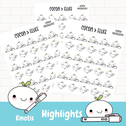 Highlights Leafy Planner Icons