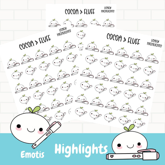 Highlights Leafy Planner Icons