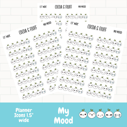 My Mood Planner Icons