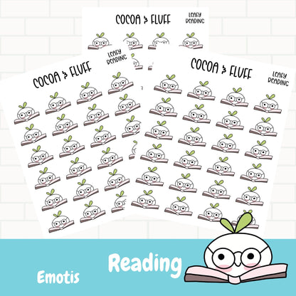 Reading Leafy Planner Icons