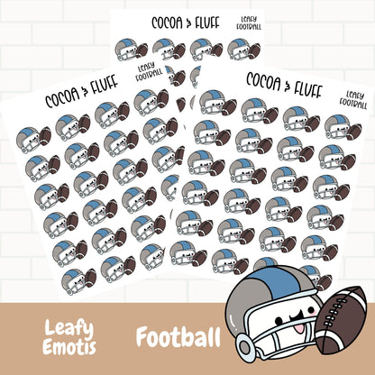 Football Leafy Planner Icons
