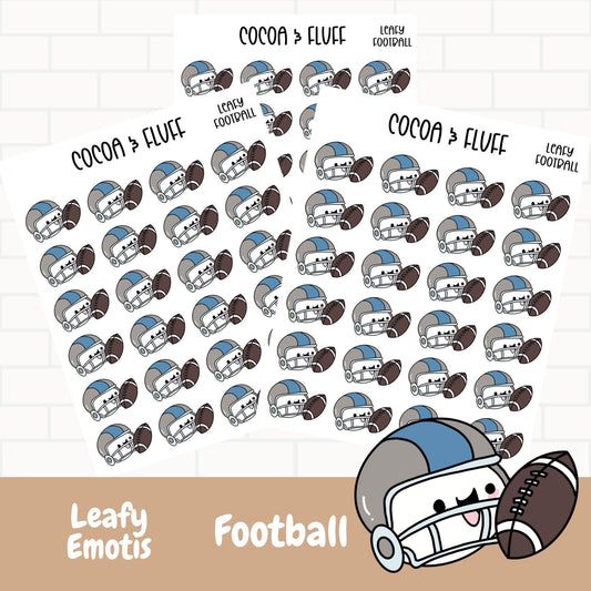 Football Leafy Planner Icons