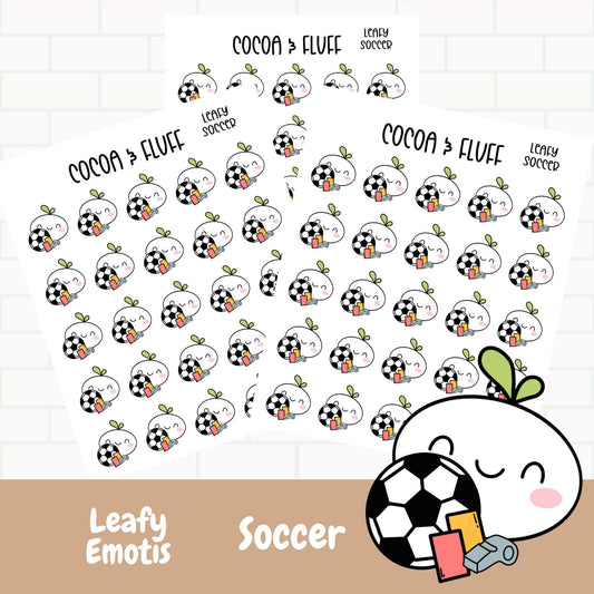 Soccer Leafy Planner Icons