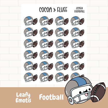 Football Leafy Planner Icons