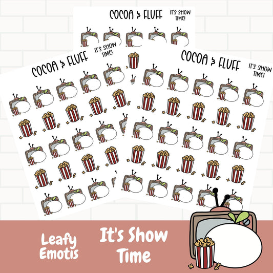 It's Show Time Leafy Planner Icons