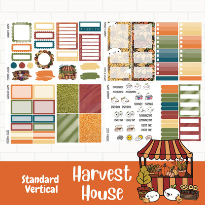 Harvest House Standard Vertical Weekly Sticker Kit