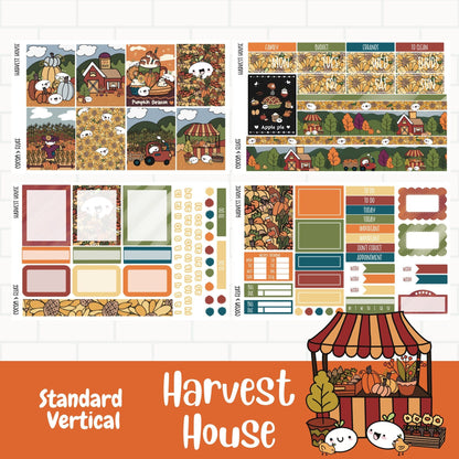 Harvest House Standard Vertical Weekly Sticker Kit