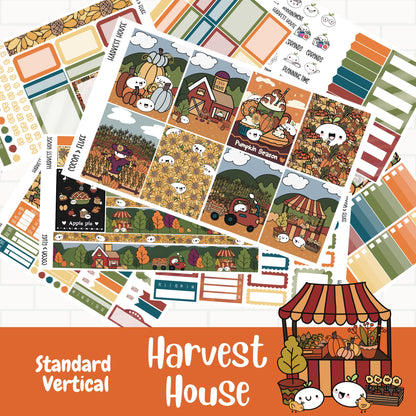 Harvest House Standard Vertical Weekly Sticker Kit