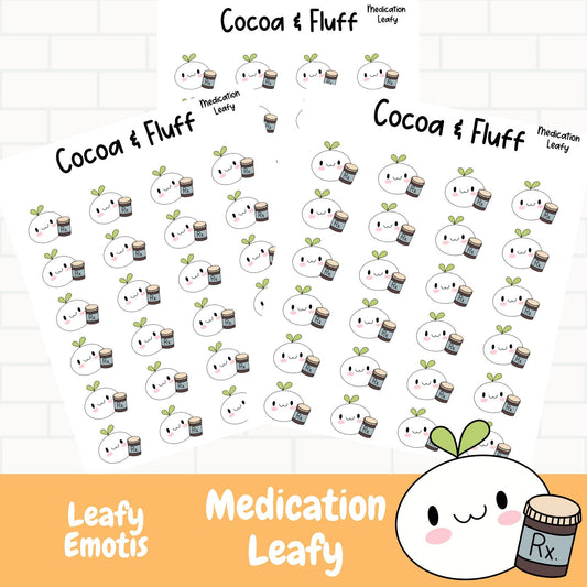 Medication Leafy Planner Icons
