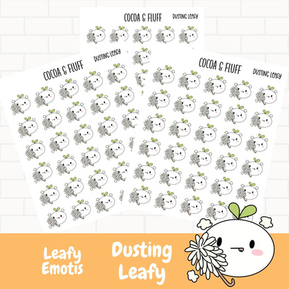 Dusting Leafy Planner Icons