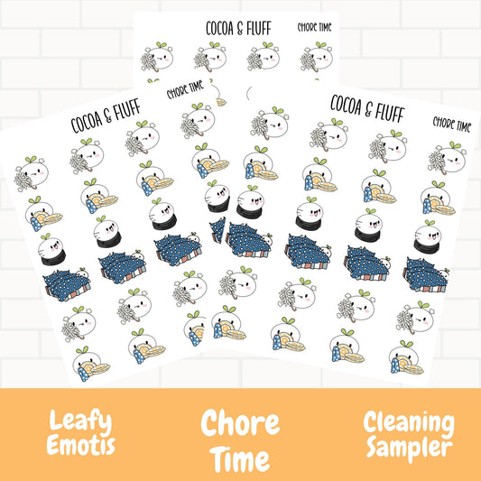 Chore Time Sampler Leafy Planner Icons
