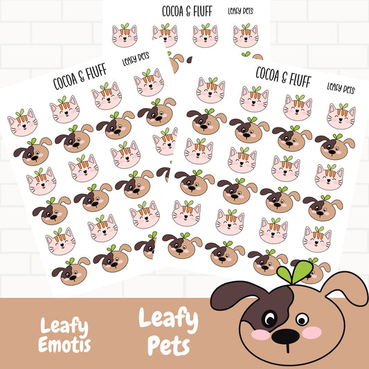 Leafy Pets Planner Icons