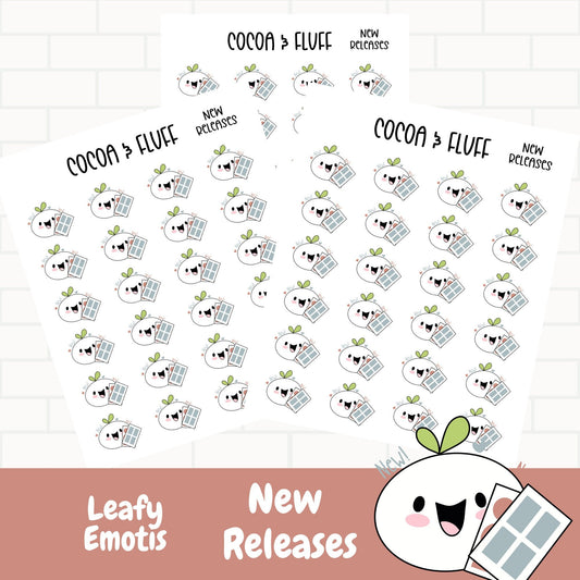 New Releases Planner Icons