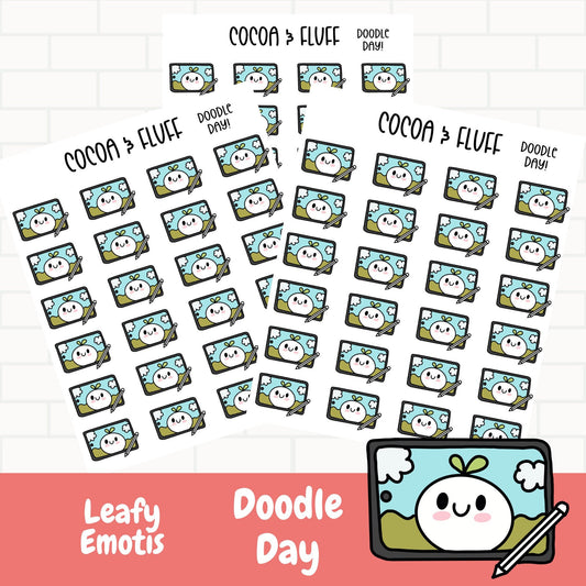 Doodle Day Leafy Planner Icons