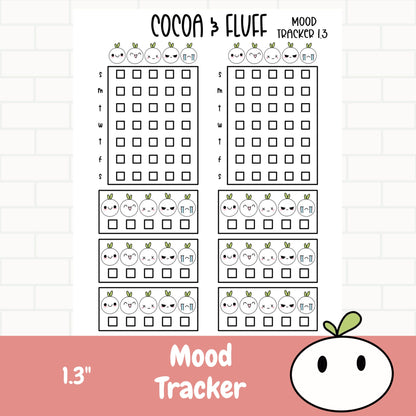 Mood Tracker Leafy Planner Icons