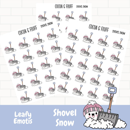 Shovel Snow Leafy Planner Icons