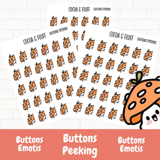 Buttons Peeking Box Edger Planner Icons