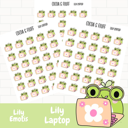 Lily Laptop Planner Icons