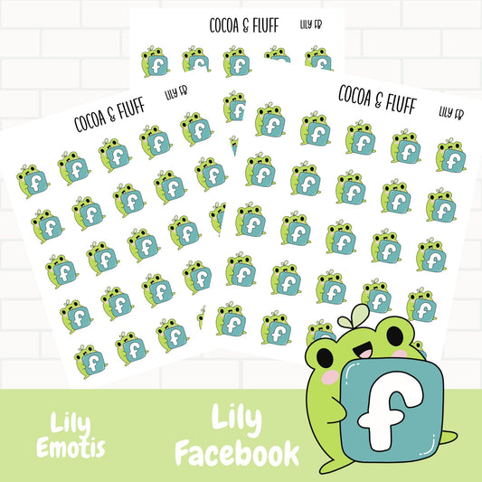 Lily Facebook Planner Icons